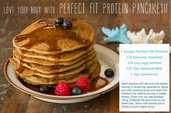 Perfect Fit Protein Pancakes! 
