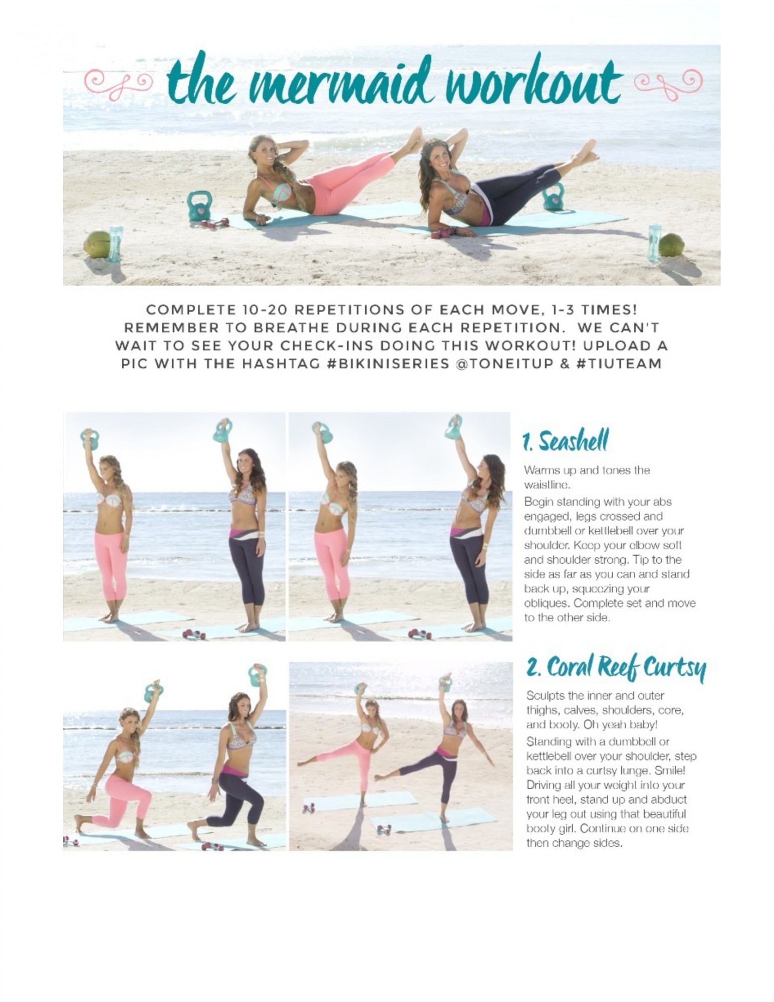 Top 3 Workouts For Slim & Toned Arms For Summer! #Bikiniseries – Tone It Up