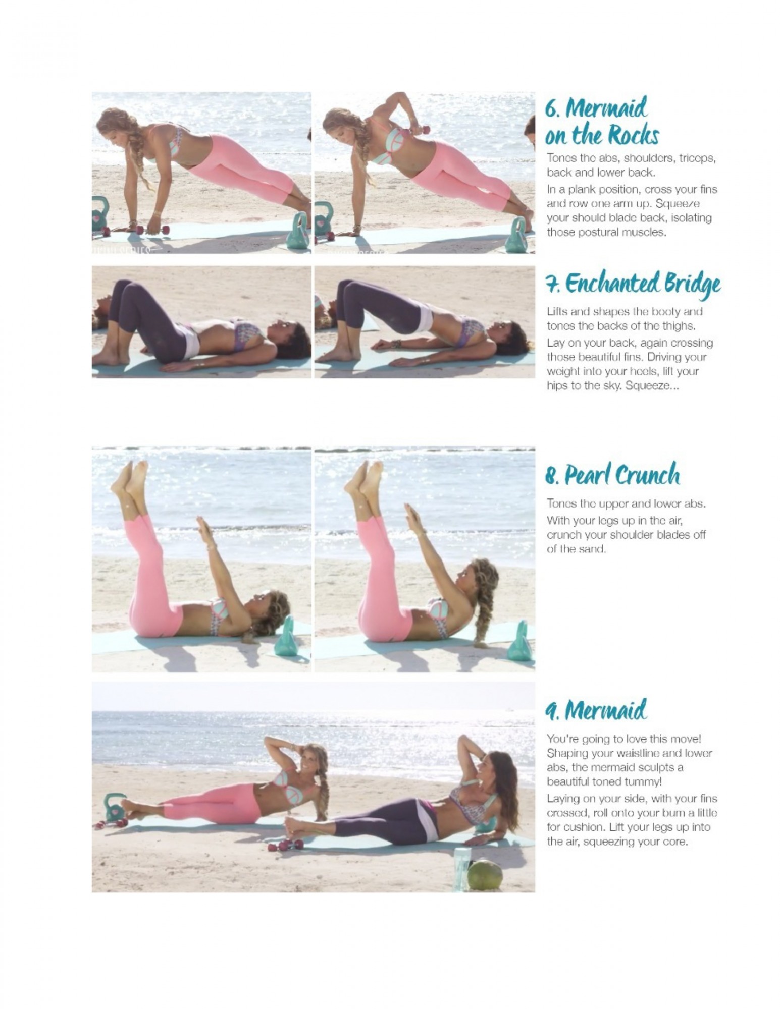 New Bikini Series Workout The Mermaid Bikini Workout For