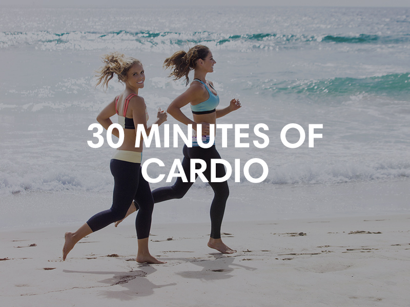 Tone It Up Weekly Schedule 30 Minutes of Cardio