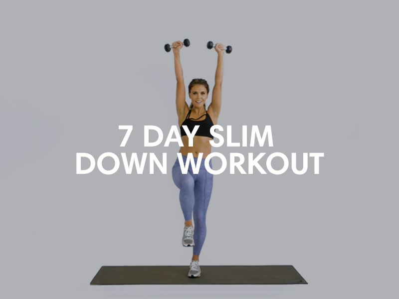 7 Day Slim Down ~ join us this week!!