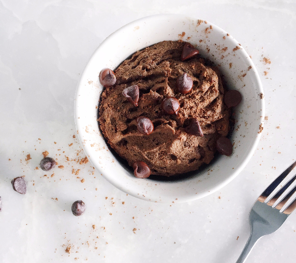 Brownie-mug-cake