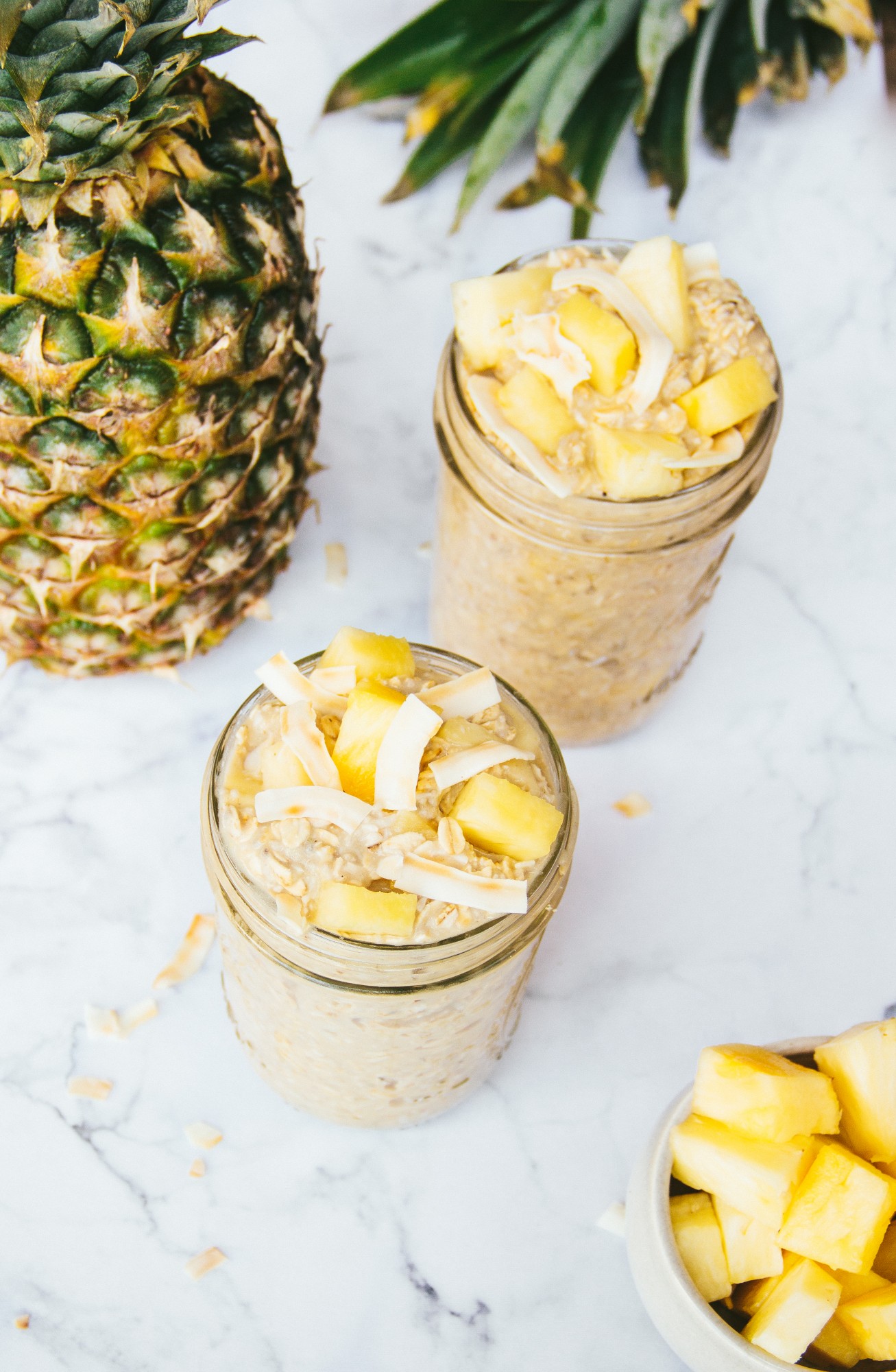 Pina Colada Overnight Oats