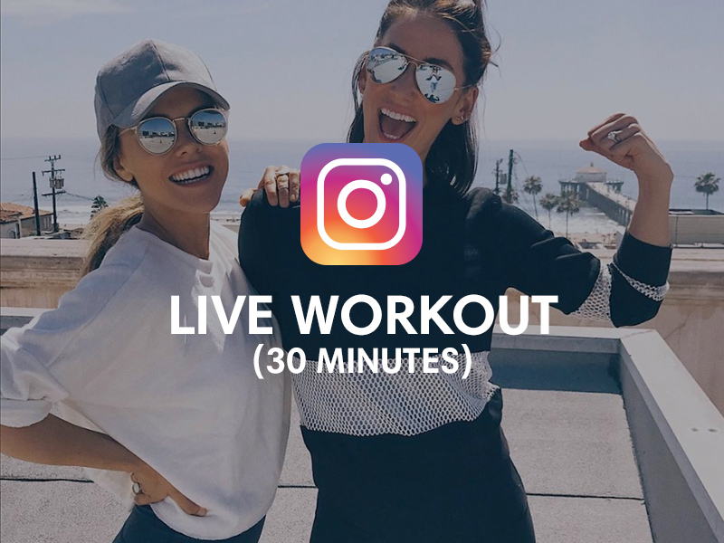 30 minute live workout