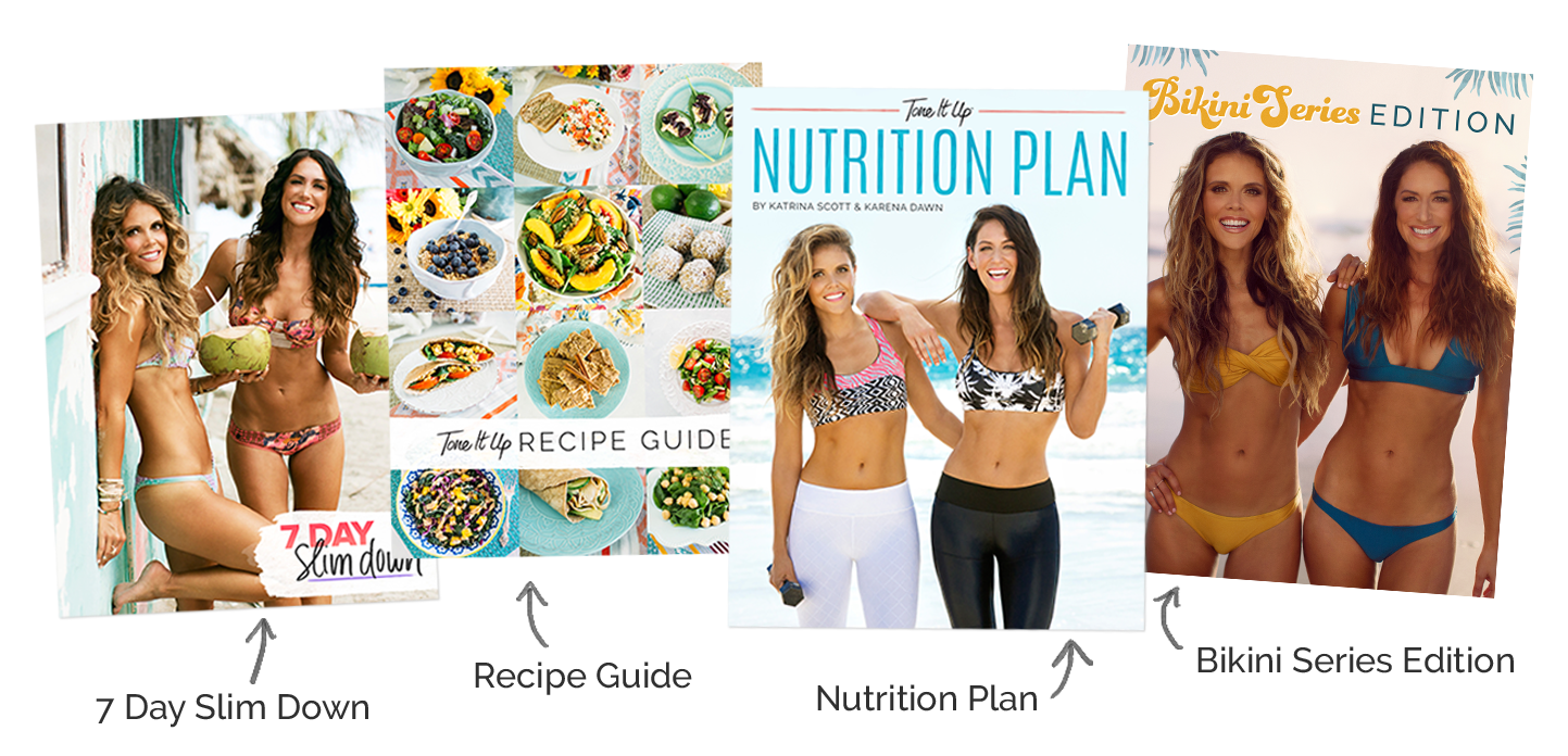 7 Day Slim Down Meal-By-Meal Guide – Tone It Up