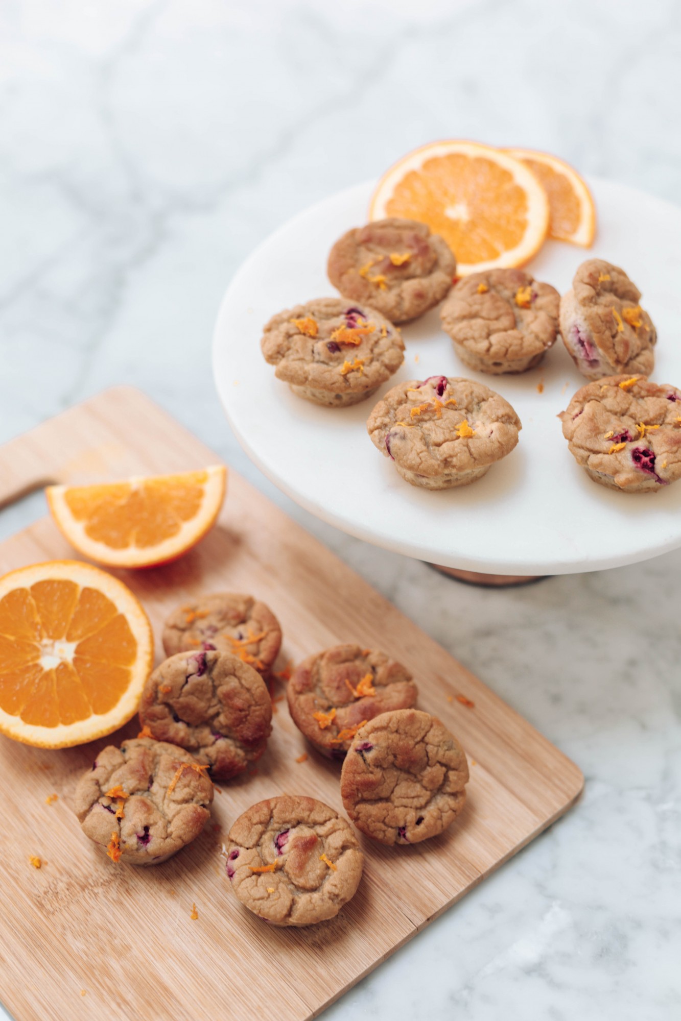 Cranberry Orange Mini Muffins