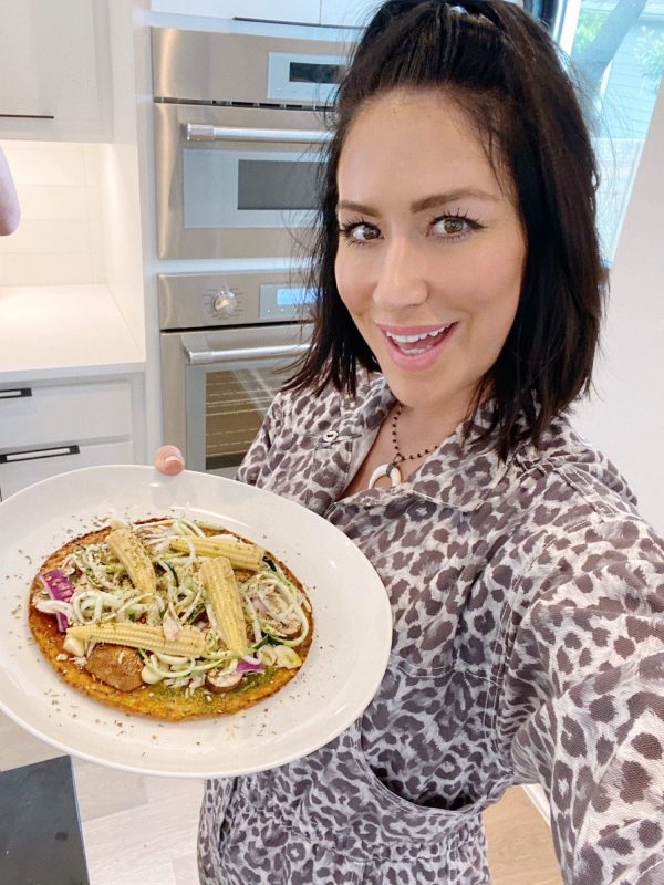 Easy Cauliflower Pizza Recipe With Karena & Bobby