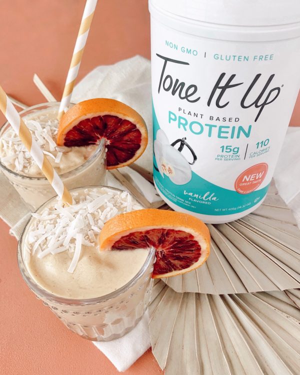Blood Orange Vanilla Smoothie Recipe with Your NEW Tone It Up Protein